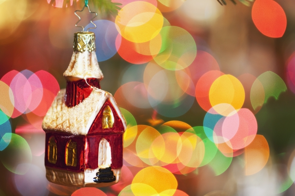 An Ornament on the Christmas Tree Poster Print - 19 x 12