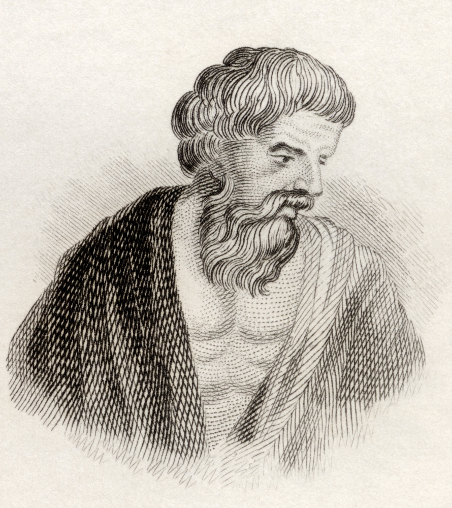 DPI1872210 Aristomachus. Greek Mythological Character. One of the Heracleidae Poster Print, 13 x 15
