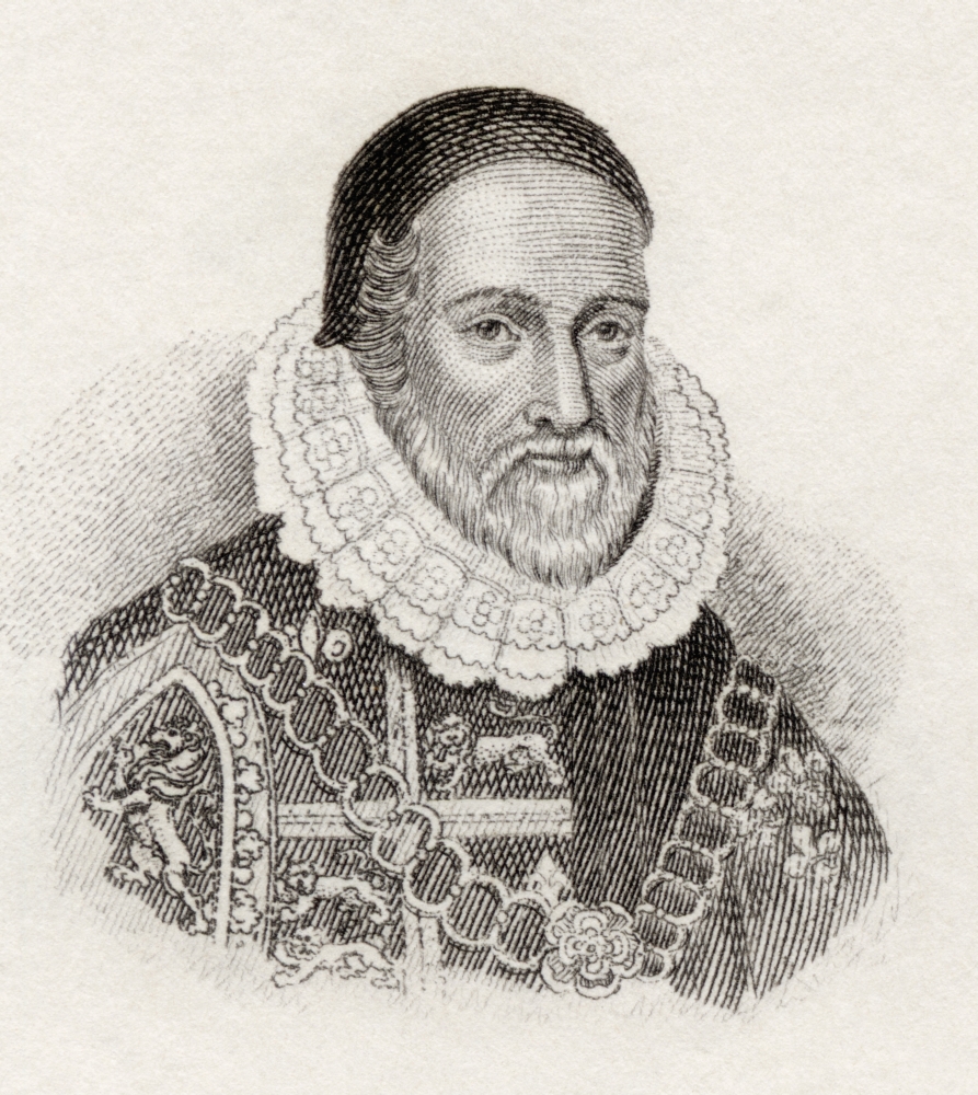 William Camden 1551 to 1623 English Antiquarian & Historian From the Book Crabbes Historical Dictionary Published 18 1 Poster Print, 13 x 15