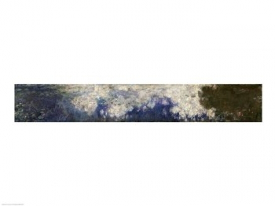Picture of Posterazzi BALXIR263544LARGE The Waterlilies - The Clouds 1914-18 Poster Print by Claude Monet - 36 x 24 in. - Large