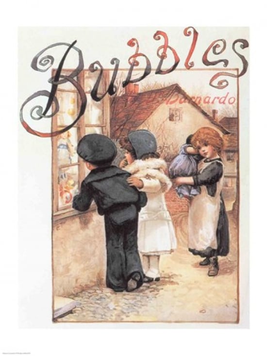 Poster Advertising Bubbles Magazine Poster Print - 18 x 24 in.