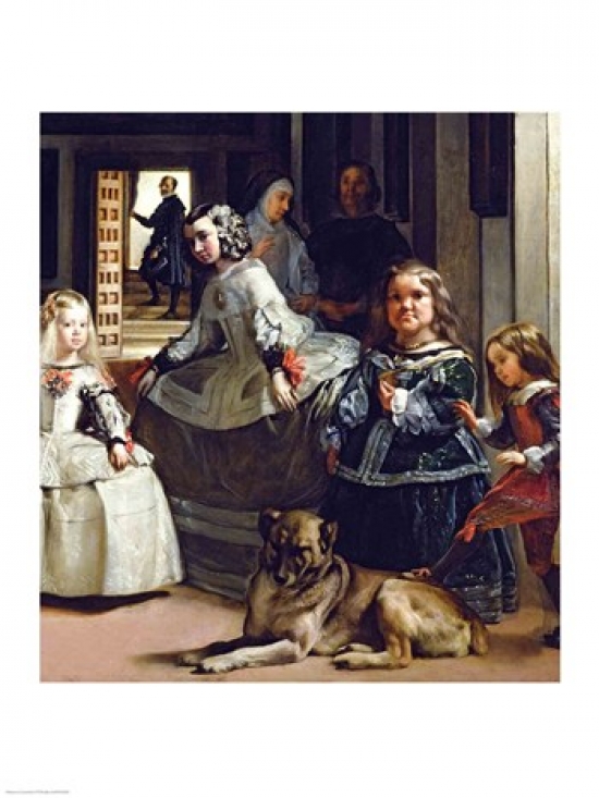 Picture of Posterazzi BALXIR331683 Las Meninas Or The Family of Philip IV C.1656 Detail Poster Print by Diego Velazquez - 18 x 24 in.