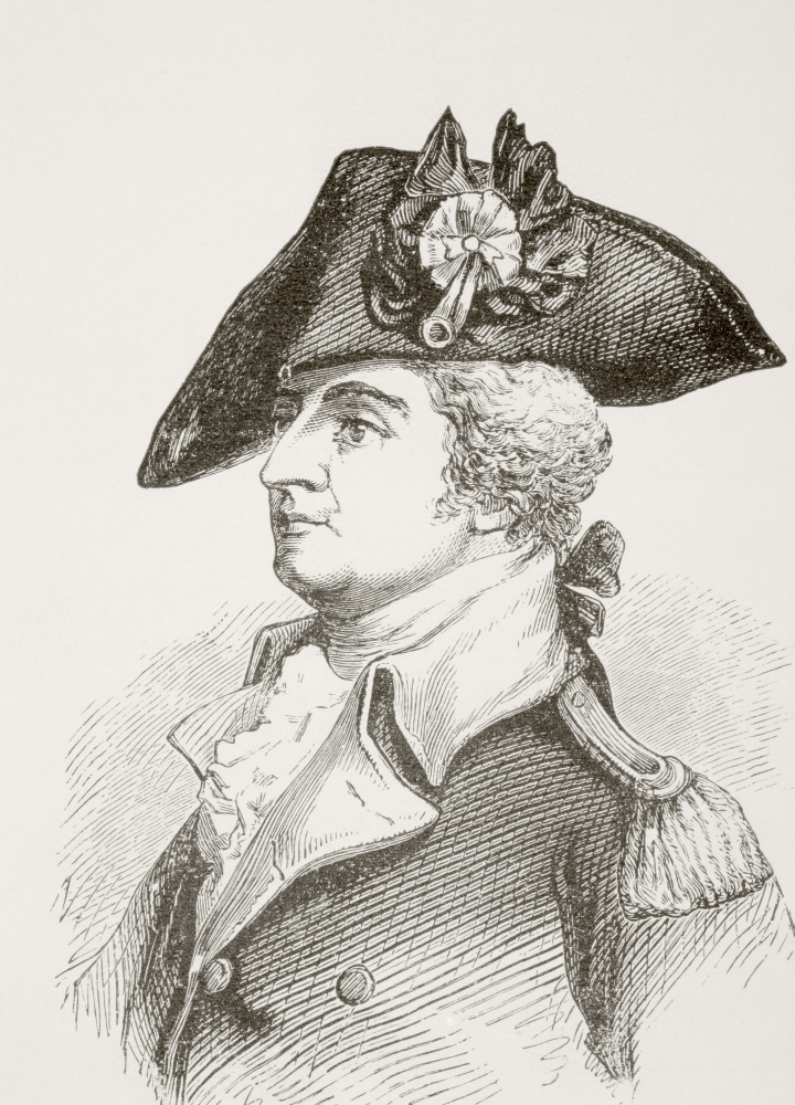 Anthony Wayne 1745 to 1796 United States Army General & Statesman From A 19th Century Illustration Poster Print - 24 x 34 - Large