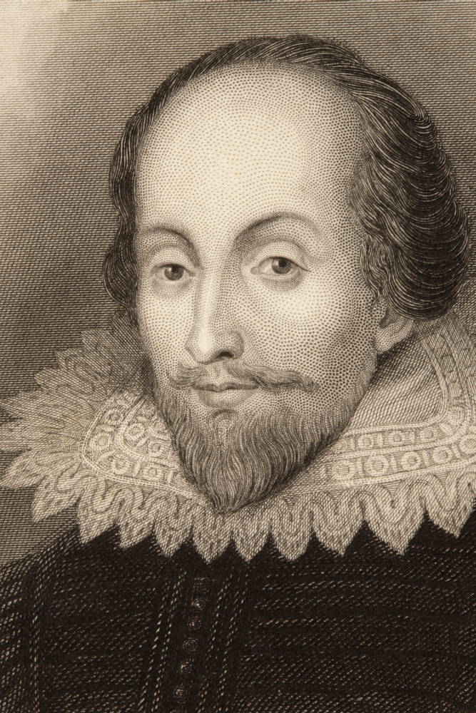 Picture of Posterazzi DPI1872440 William Shakespeare, 1564 to 1616 English Poet, Playwright, Dramatist & Actor Poster Print, 12 x 18