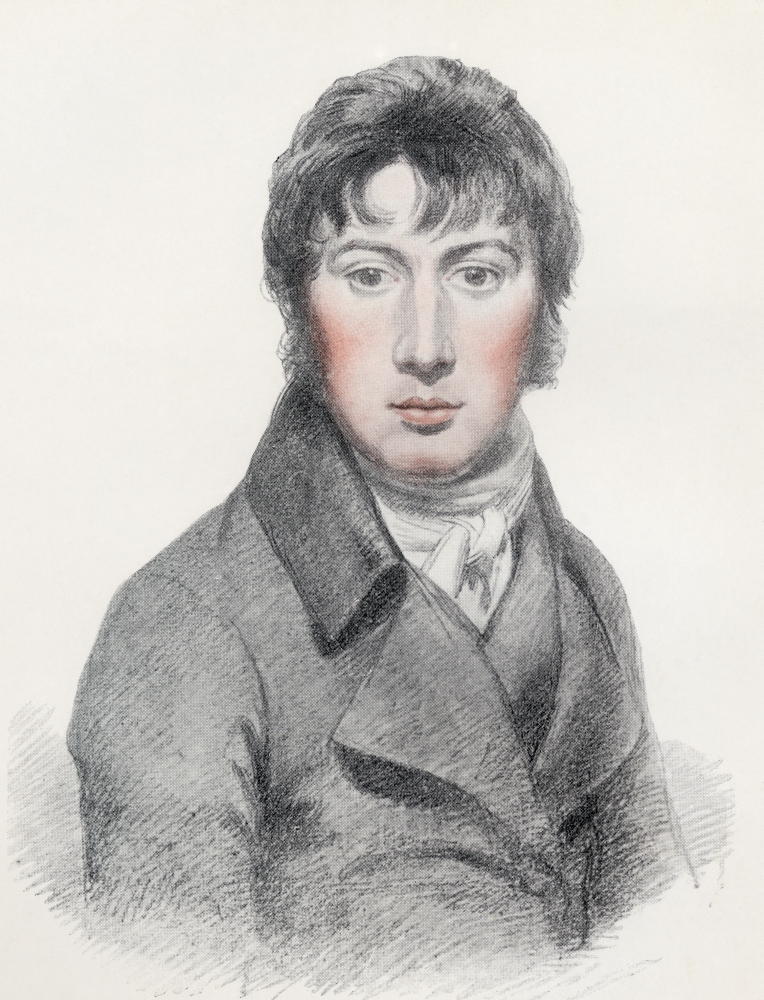 John Constable, 1776 to 1837 English Romantic Painter From The Book In Constables Country Published 1906 Poster Print, 12 x 16