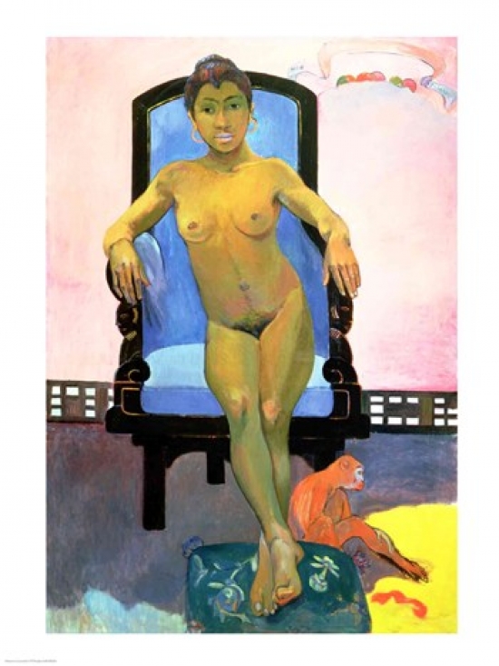 Picture of Posterazzi BALXIR38566 Annah The Javanese Poster Print by Paul Gauguin - 18 x 24 in.