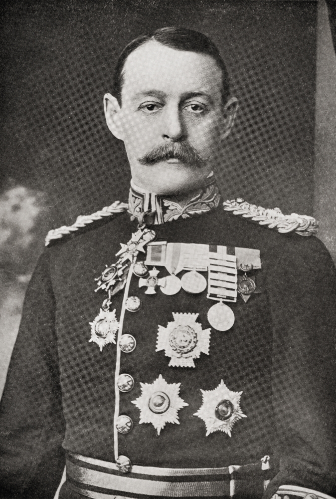 Picture of   General Sir Archibald Hunter&#44; 1856 To1936 General In The British Army From The Book South Africa & The Transvaal War by Louis Creswicke Published 1900 Poster Print&#44; 24 x 34 - Large