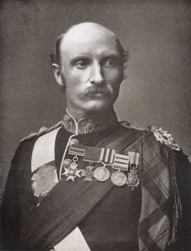 Picture of   Field Marshal Sir George Stuart White&#44; 1835 to 1912 British Army Officer From The Book South Africa & The Transvaal War by Louis Creswicke Published 1900 Poster Print&#44; 24 x 32 - Large