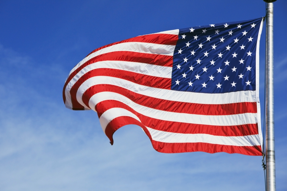 DPI1873799LARGE The American Flag Poster Print, 38 x 24 - Large
