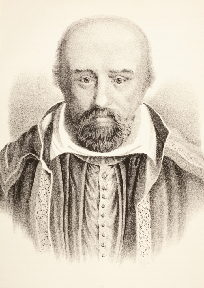 Picture of George Buchanan 1506 - 1582 Scottish Humanist, Historian & Scholar From The Scots Worthies According to Howies Second Edition, 1781 Published 1879 Poster Print, 24 x 34 - Large