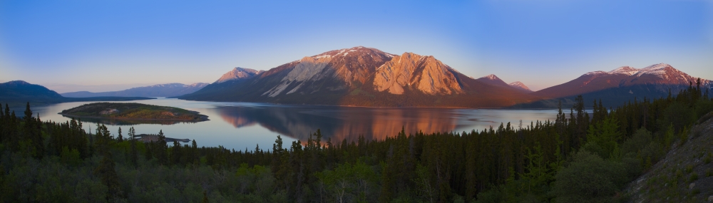 Tagish Lake - Carcross Yukon Territory Canada Poster Print