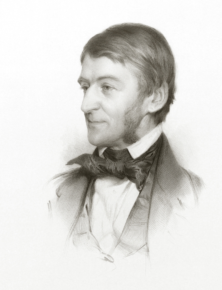 Ralph Waldo Emerson 1803 to 1882 American Author - Poet - Philosopher Poster Print - 24 x 32 - Large