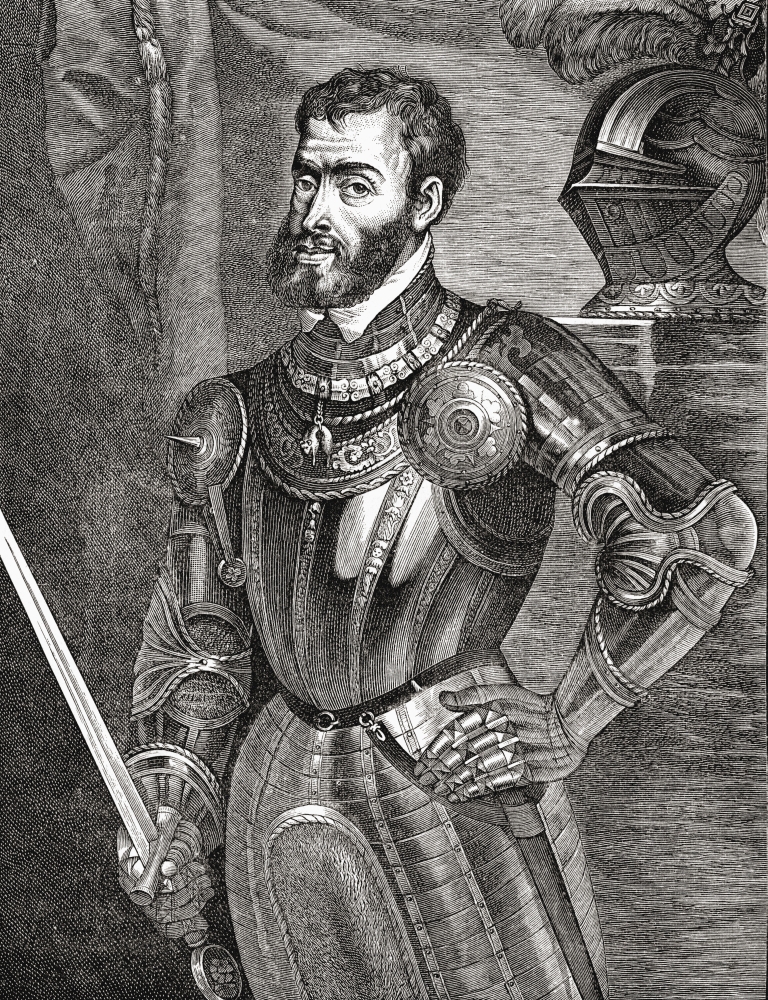 Picture of Posterazzi  Charles V&#44; 1500 to 1558 Holy Roman Emperor 1519 to 1558 & As Charles I&#44; King of Spain 1516 to 1556 From The Book Short History of The English People by J.R. Green Published Londo