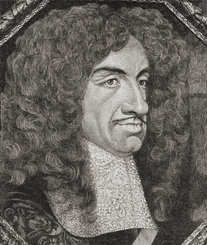 Picture of   Charles Ii&#44; 1630 to 1685 King of England&#44; Scotland & Ireland From The Book Short History of The English People by J.R. Green Published London 1893 Poster Print&#44; 26 x 30 - Large