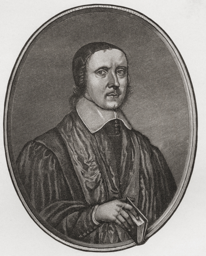 Picture of   Jeremy Taylor&#44; 1613 to 1667 Author & Clergyman In The Church of England From The Book Short History of The English People by J.R. Green Published London 1893 Poster Print&#44; 26 x 32 - Large