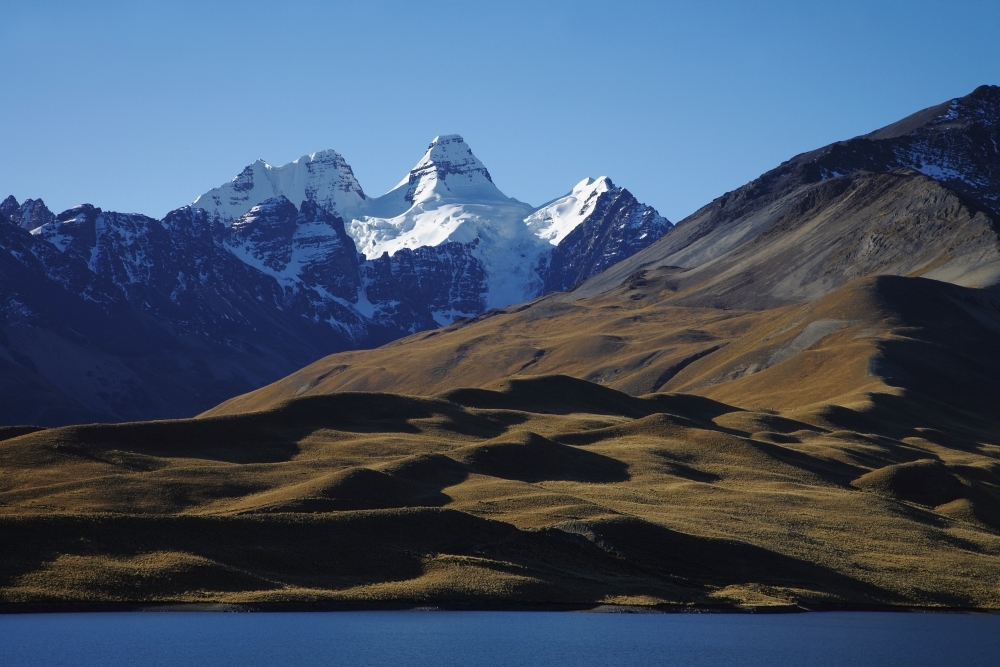 Condorri Peak & Lake Poster Print, 34 x 22 - Large