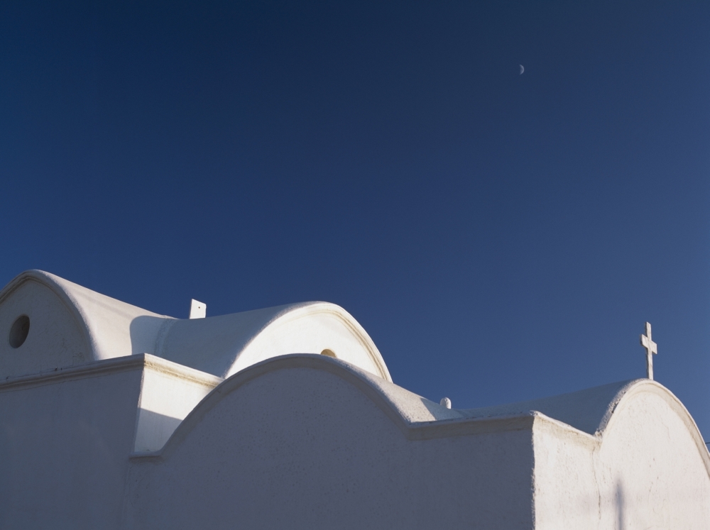 Small Church At Plimiri Poster Print, 34 x 26 - Large