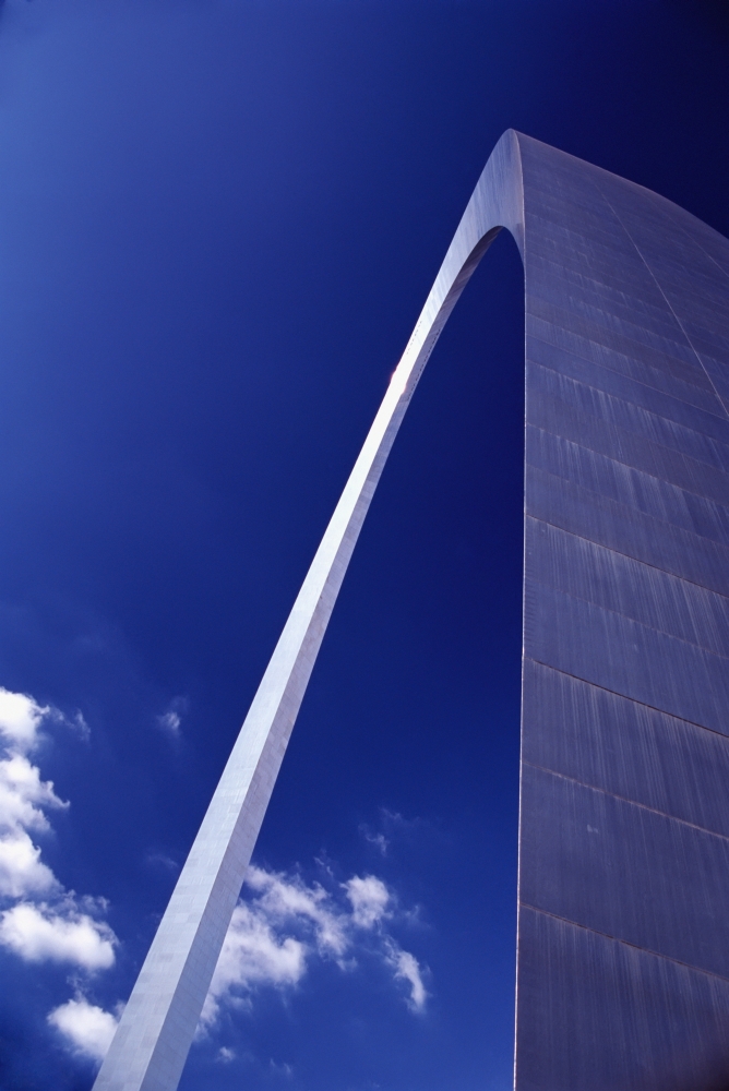 Gateway Arch - Close Up Poster Print