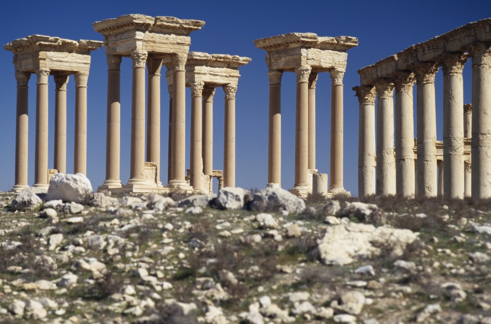 Roman Ruins Poster Print, 19 x 12
