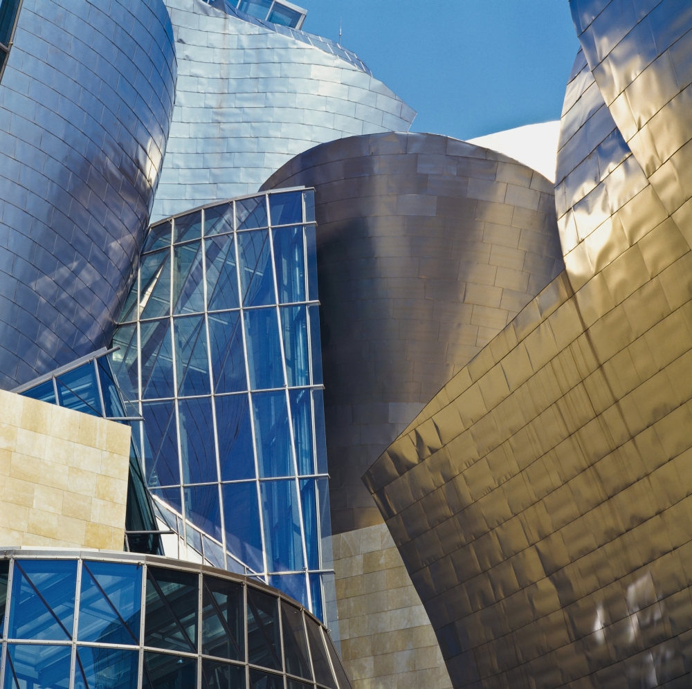 Guggenheim Museum Exterior Poster Print, 24 x 24 - Large