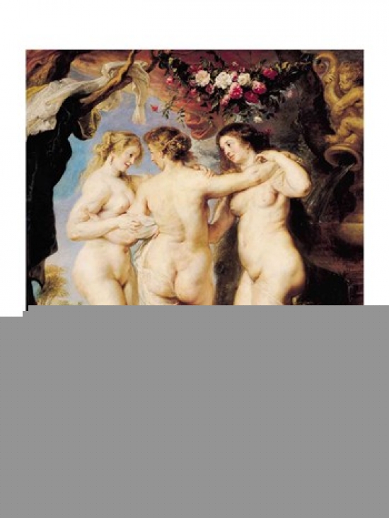 The Three Graces Poster Print by Peter Paul Rubens - 18 x 24 in.