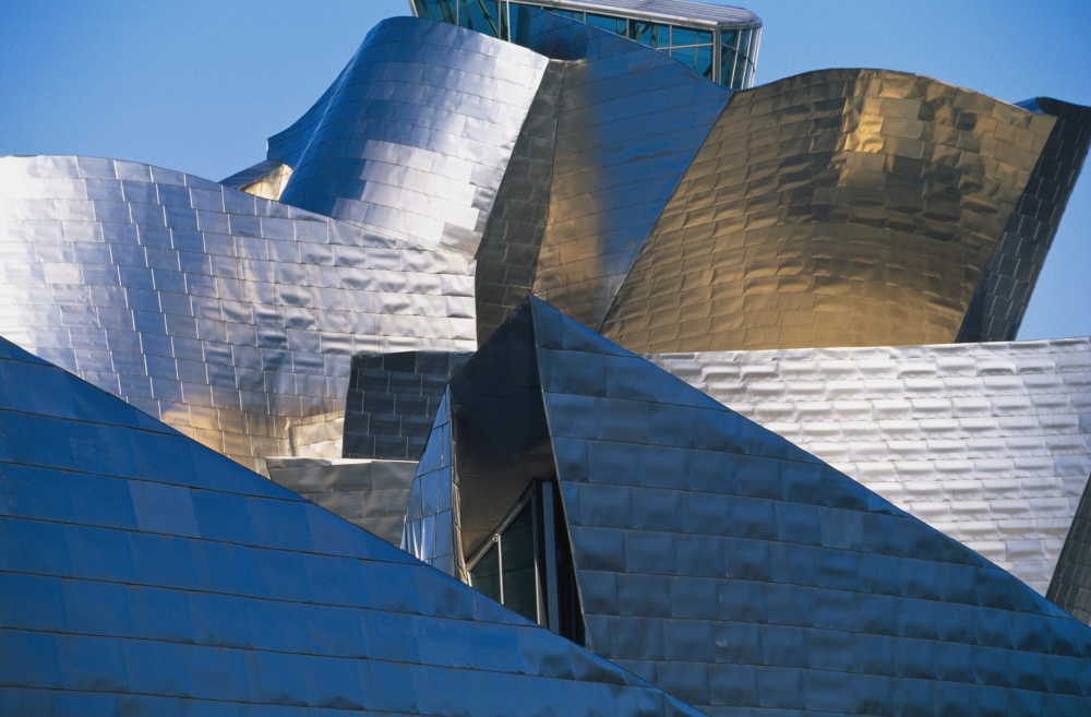 Guggenheim Museum Exterior Poster Print - 19 x 12