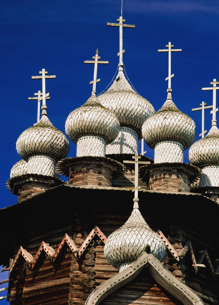 Transfiguration Cathedral On Kizhi Island - Close-Up Poster Print