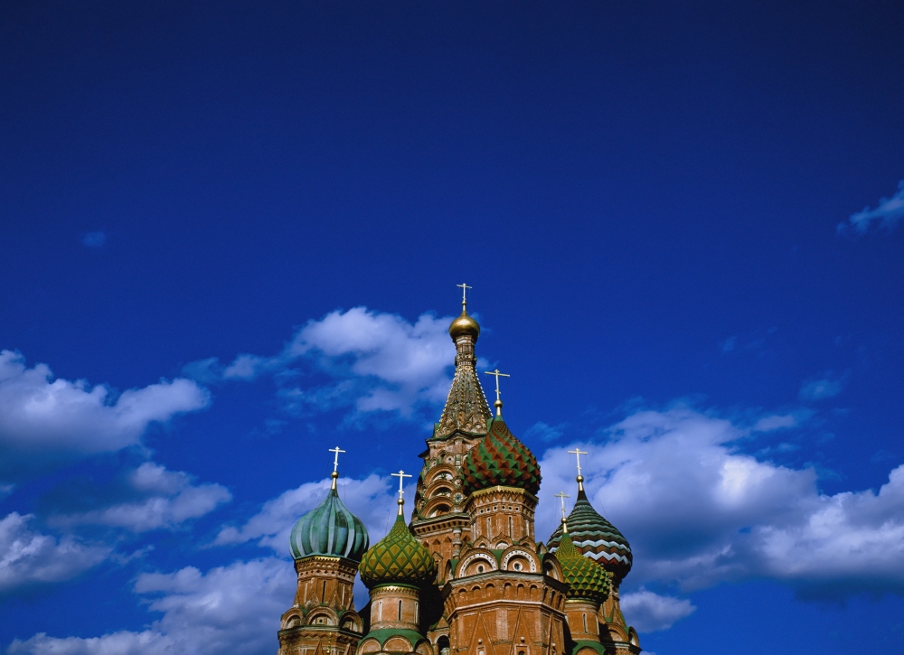 St. Basils Cathedral - Moscow - Russia Poster Print - 36 x 26 - Large