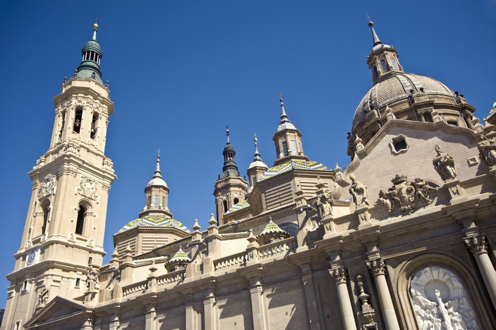 Basilica Del Pilar - Expo Zaragoza 2008 Poster Print
