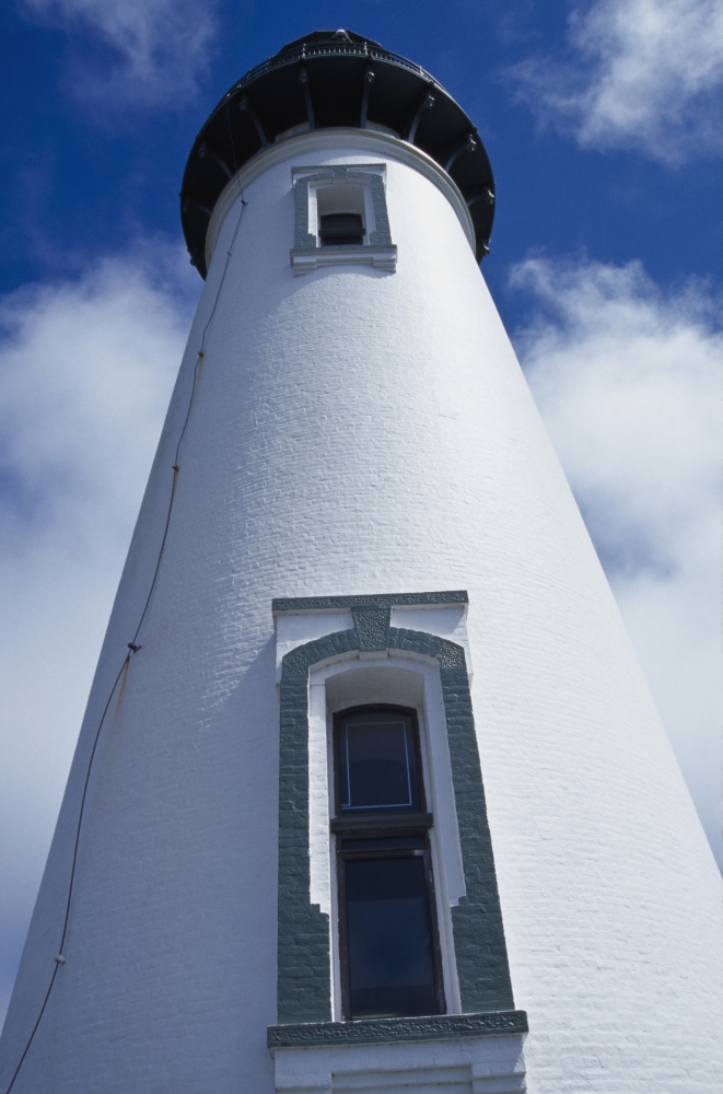 Low Angle View of Lighthouse Poster Print, 12 x 19