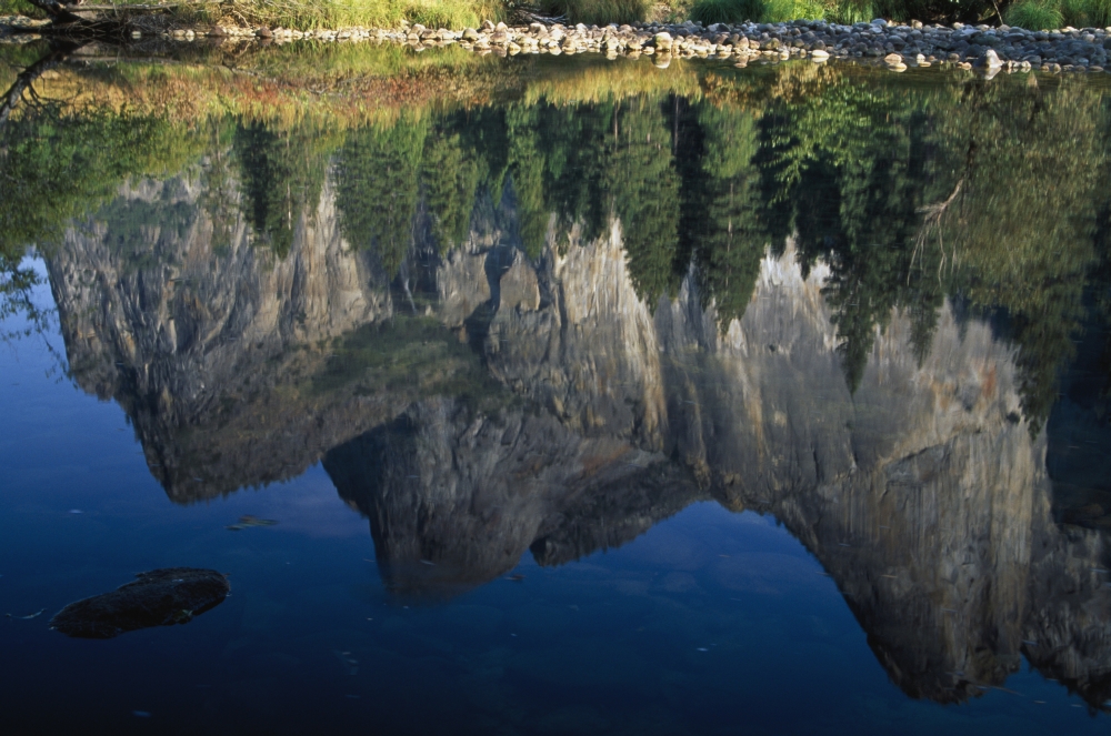 Reflections In Mered River Poster Print - 38 x 24 - Large