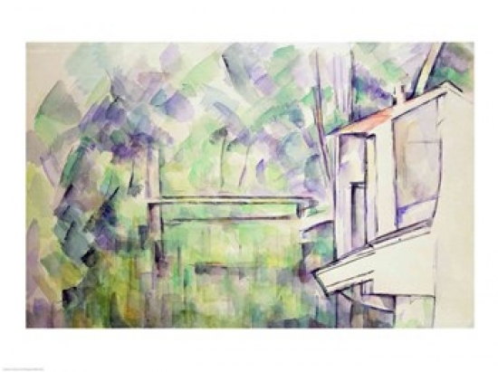 Mill on The River 1900 Poster Print by Paul Cezanne - 36 x 24 in. - Large