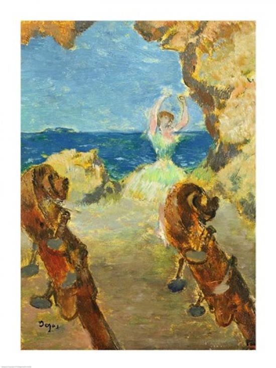 The Ballet Dancer 1891 Poster Print by Edgar Degas - 18 x 24 in.