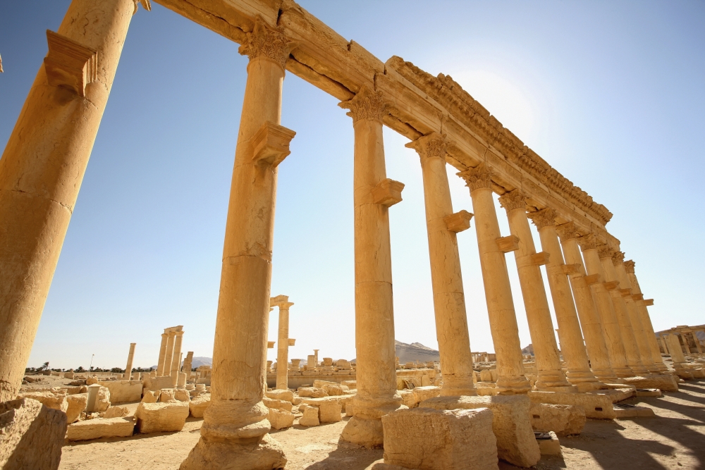 Ancient Ruins of Palmyra Poster Print, 19 x 12