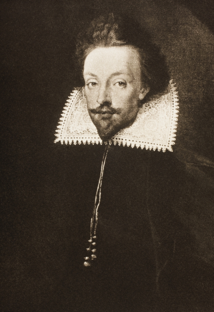 Sir Thomas Herbert - 1st Baronet - 1606 Poster Print - 24 x 36 - Large