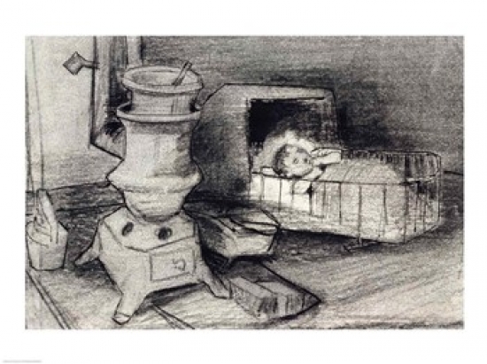 Cradle Poster Print by Vincent Van Gogh - 24 x 18 in.