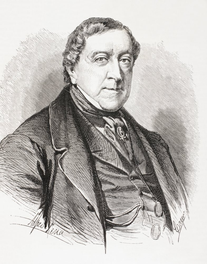 Gioachino Antonio Rossini 1792 Poster Print
