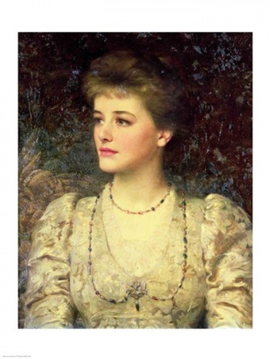Lady Palmer Poster Print by Sir Frank Dicksee - 18 x 24 in.