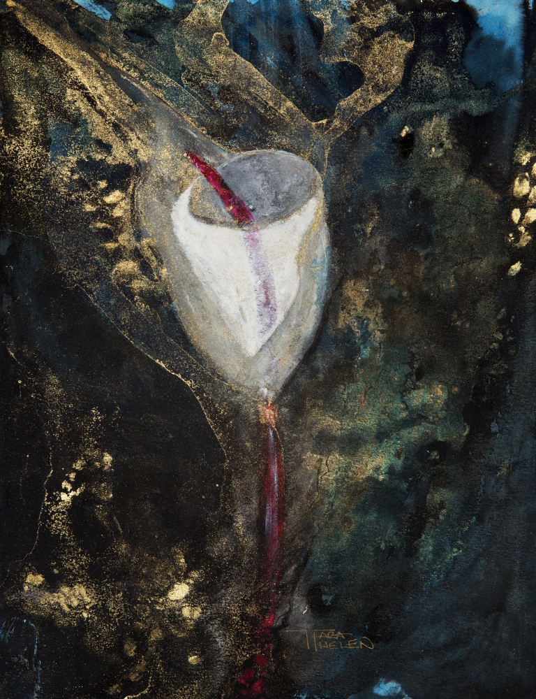 Abstract Painting Poster Print - 13 x 17 in.