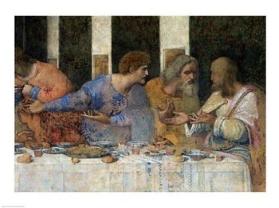 BALBAL230520 The Last Supper Post Restoration Poster Print by Leonardo Da Vinci - 24 x 18 in.
