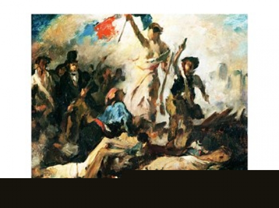 BALXIR177553 Study for Liberty Leading The People Poster Print by Eugene Delacroix - 24 x 18 in.