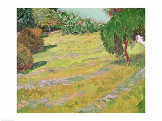 Picture of Posterazzi BALXIR179426LARGE Field in Sunlight 1888 Poster Print by Vincent Van Gogh - 36 x 24 in. - Large