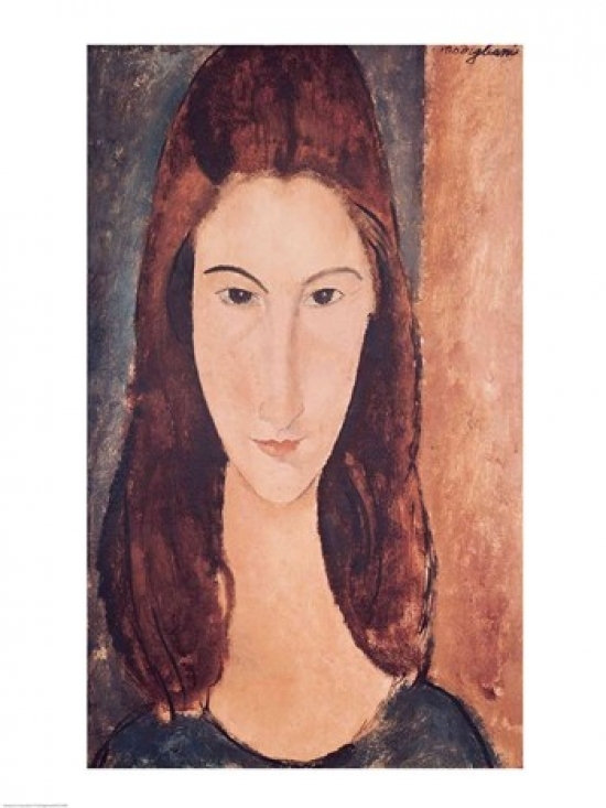 Picture of Posterazzi BALXIR179490LARGE Portrait of A Young Girl Poster Print by Amedeo Modigliani - 24 x 36 in. - Large