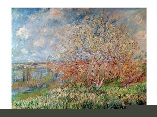 Picture of Posterazzi BALXIR160448LARGE Spring 1880-82 Poster Print by Claude Monet - 36 x 24 in. - Large