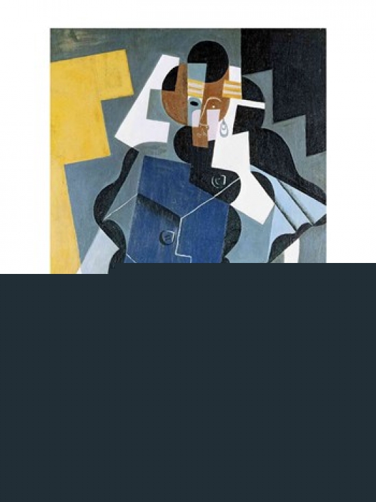 Figure of A Woman 1917 Poster Print by Juan Gris - 18 x 24 in.