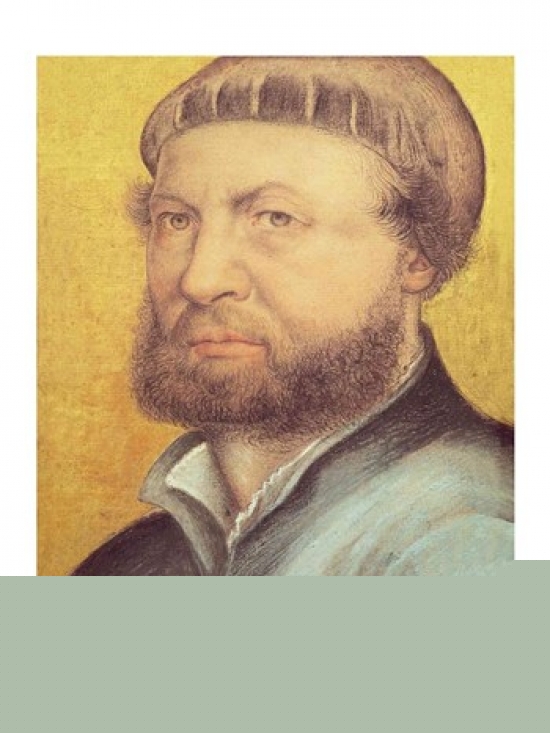 Picture of Posterazzi BALXIR172250LARGE Self Portrait 1542 Poster Print by Hans Holbein - 24 x 36 in. - Large