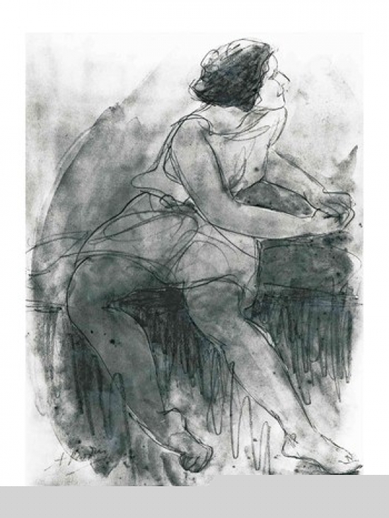Picture of Posterazzi BALXIR180410 Isadora Duncan Poster Print by Auguste Rodin - 18 x 24 in.