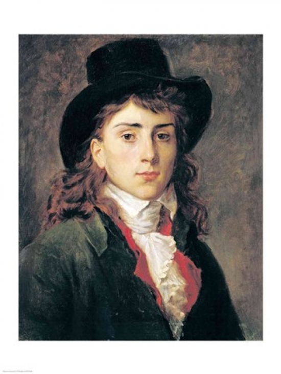 Picture of Posterazzi BALXIR193566 Portrait of Baron Antoine Jean Gros Poster Print by Francois Gerard - 18 x 24 in.