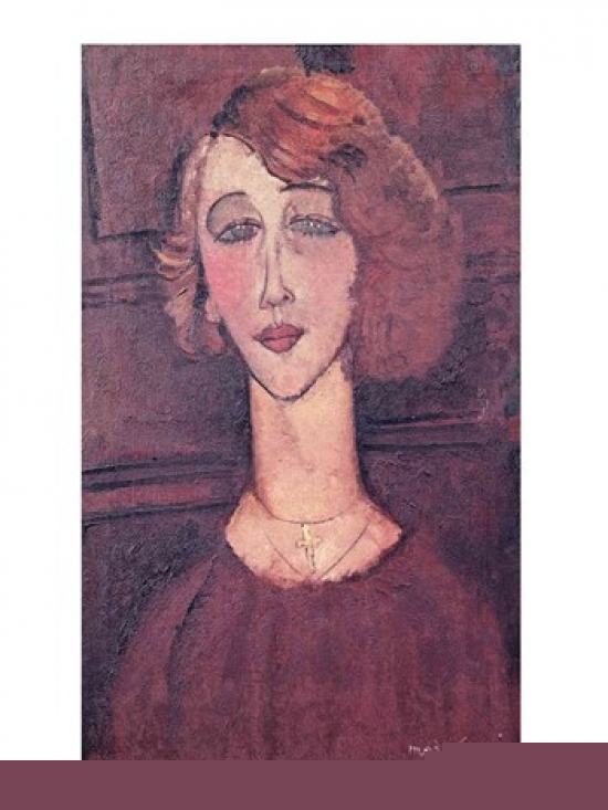 Renee 1917 Poster Print by Amedeo Modigliani - 24 x 36 in. - Large