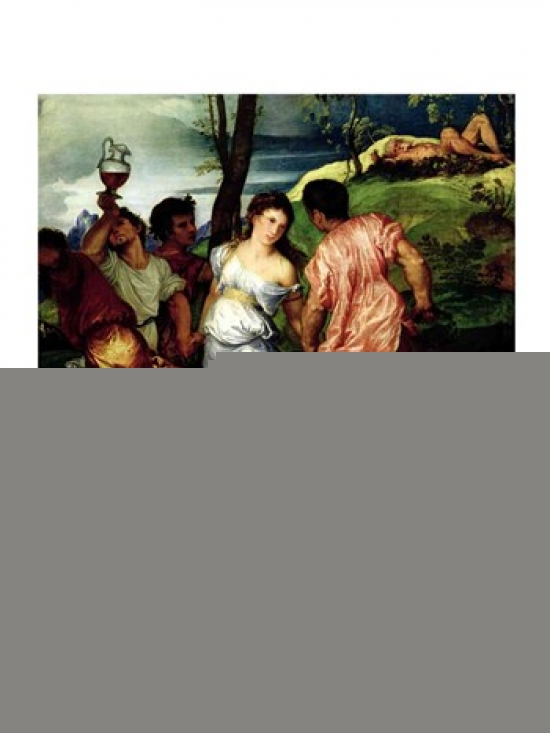 Picture of Posterazzi BALXIR201170 The Andrians Poster Print by Titian - 18 x 24 in.